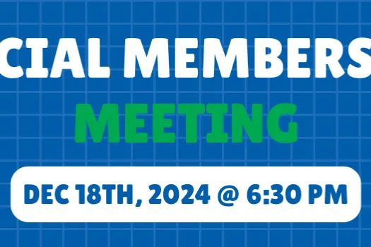 SPECIAL MEMBERSHIP MEETING