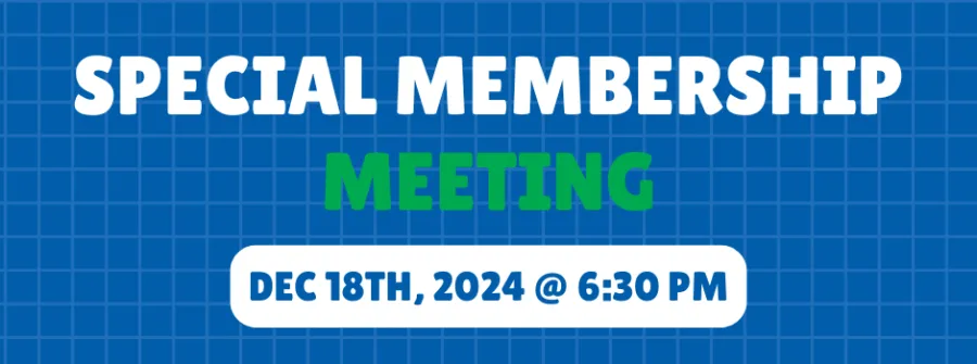 SPECIAL MEMBERSHIP MEETING