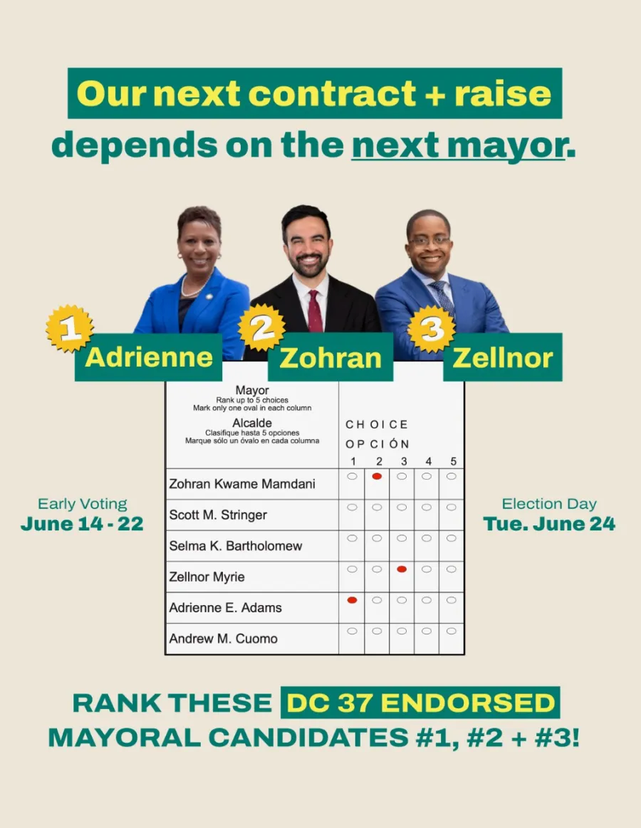 Endorsed Mayoral Candidates '25