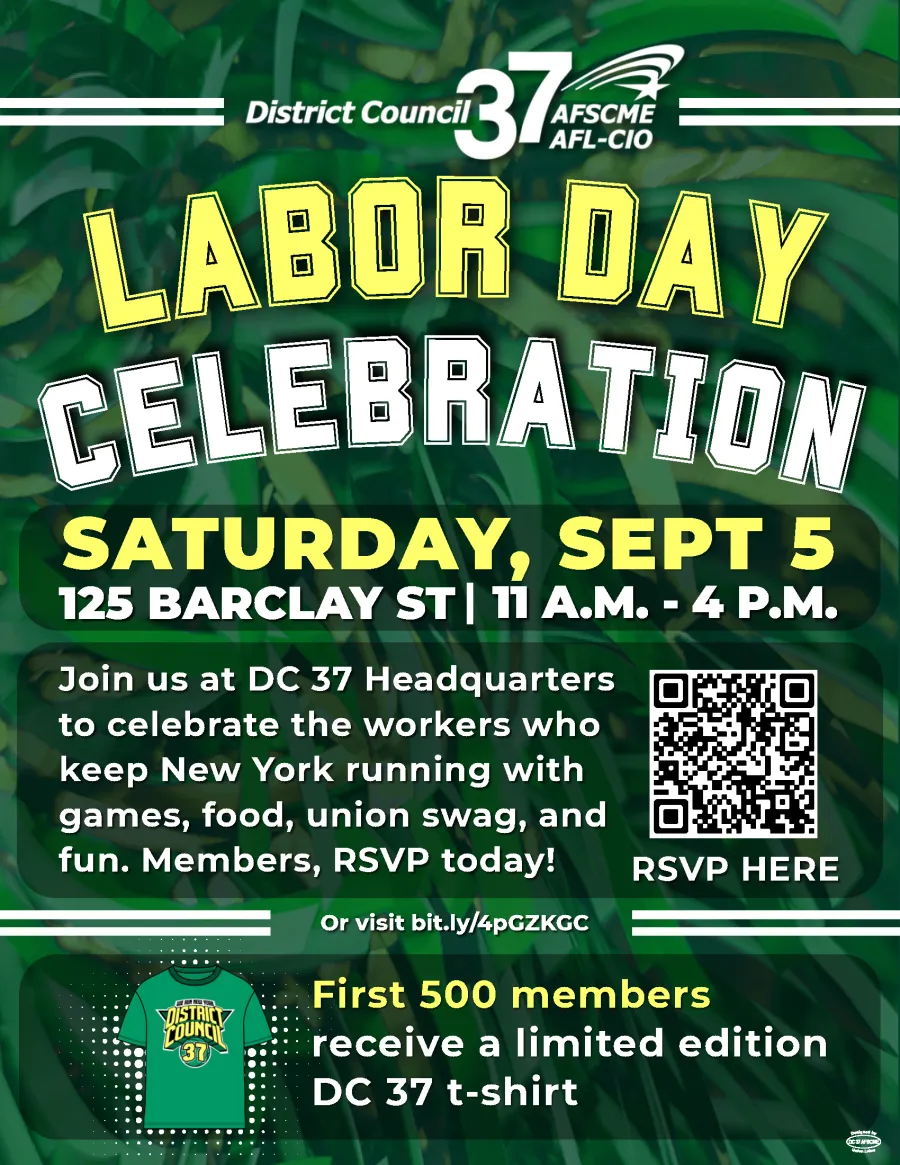 DC 37 LABOR DAY 2026